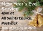 New Year’s Eve Service
