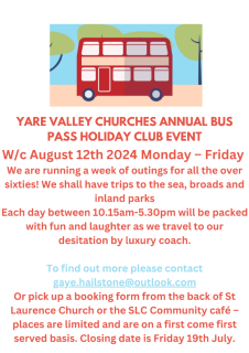 Bus Pass Holiday Club