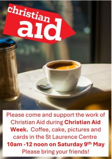 Christian Aid Coffee Morning