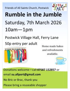 Postwick Rumble in the Jumble