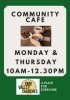Community Cafe - New Opening Hours